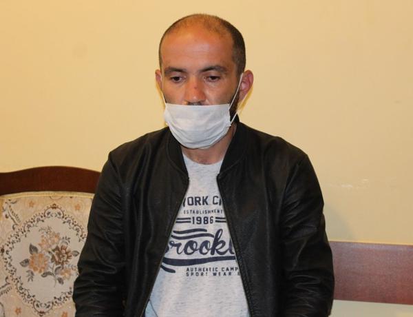 Şəkidə polisə xəsarət yetirməyə cəhd edən şəxs saxlanılıb