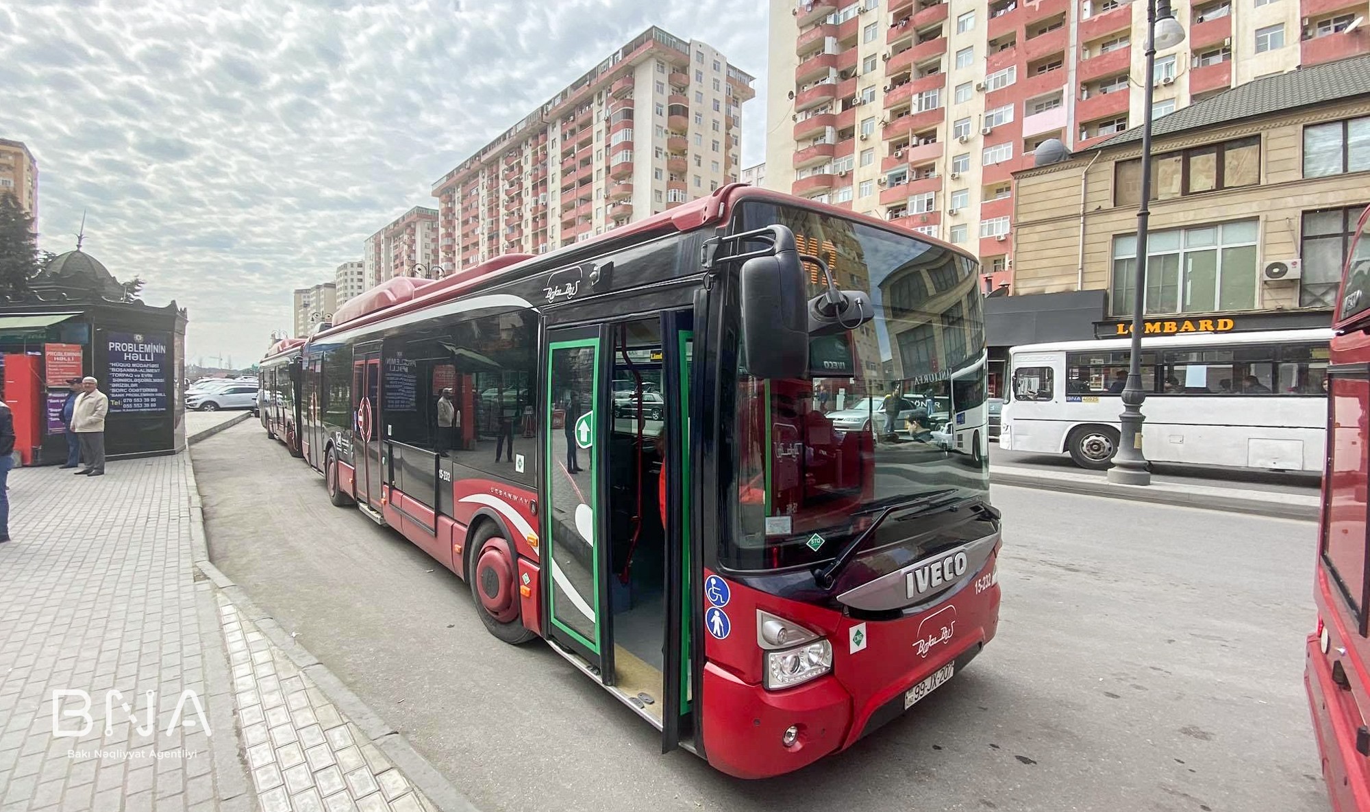 Автобус h1 Баку