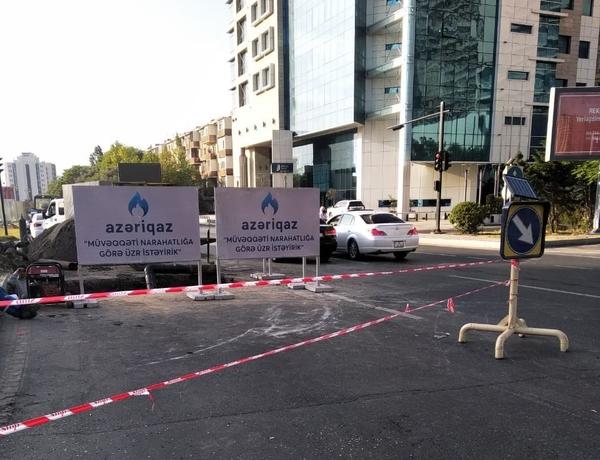 Bakının bir neçə ərazisinə qaz verilişində fasilə olacaq