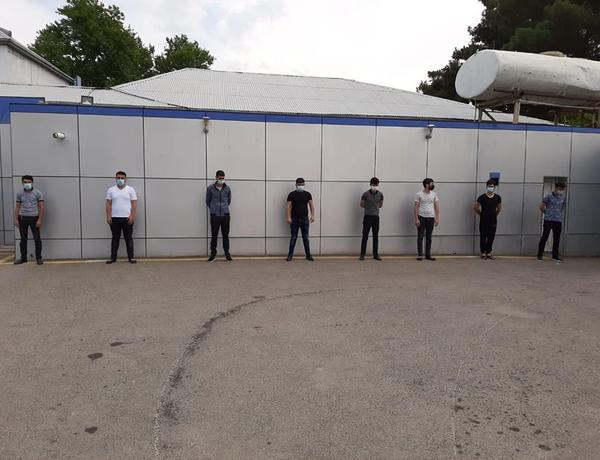 Ağsuda avtobusda maskadan istifadə etməyənlər cərimələndi