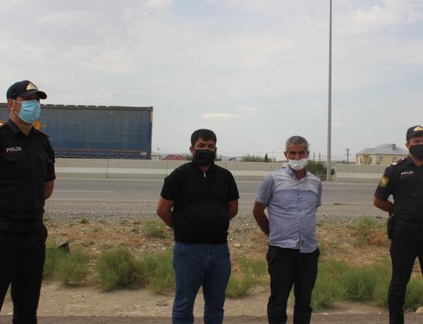 Karantin qaydalarını pozaraq sərnişin daşıyan sürücülər saxlanıldı