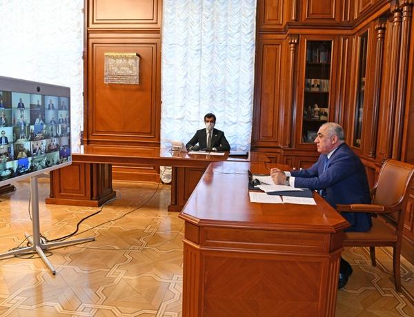 Состоялось республиканское видеосовещание Оперативного штаба при Кабмине, посвященное карантинному режиму