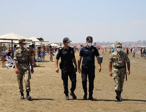 Bakı polisi çimərliklərdə nəzarət-profilaktik tədbirlər keçirir –