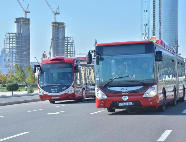 Bakıda 5 müntəzəm marşrutun hərəkət sxemi dəyişdirilib