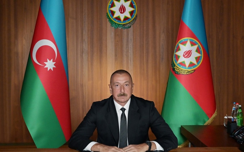 President Ilham Aliyev makes speech at general debates of 75th session of UNGA in video format