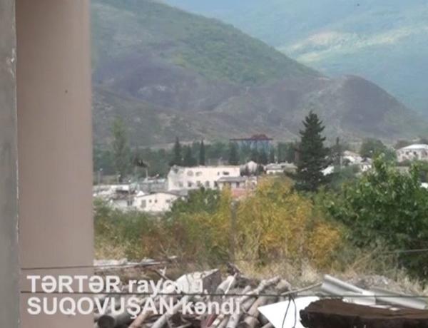 İşğaldan azad olunan Suqovuşan kəndindən yeni videogörüntülər