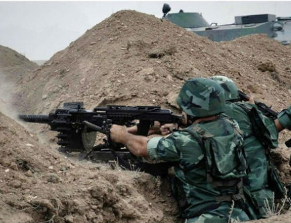 Armenian armed forces shell our positions on the state border: