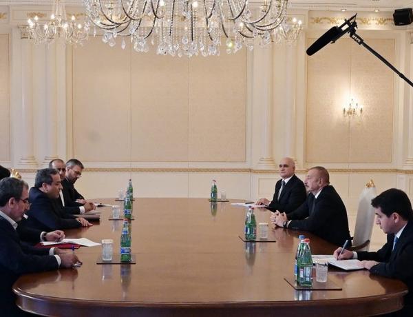 Президент Ильхам Алиев принял делегацию во главе со специальным представителем Президента Ирана —