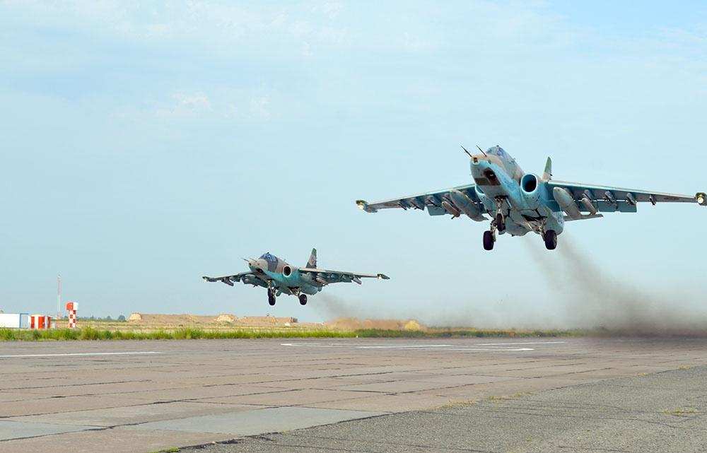 Azerbaijani MoD: Armenia’s two Su-25 attack aircrafts
