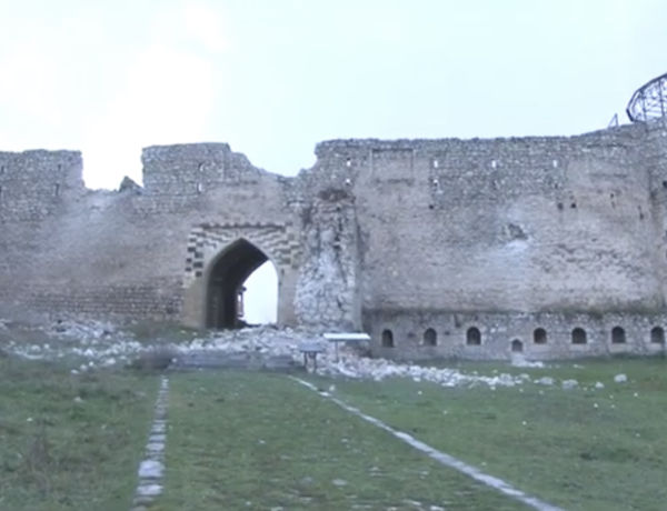 İşğaldan azad edilmiş Şuşa şəhərinin videogörüntüləri