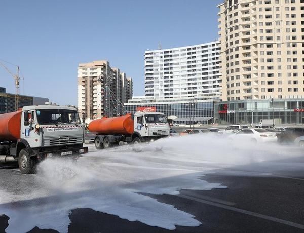 Bakıda gücləndirilmiş dezinfeksiya işləri aparılacaq
