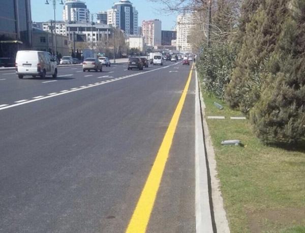 Bakının daha 10 küçə və prospektində avtobus zolaqları təşkil olunacaq