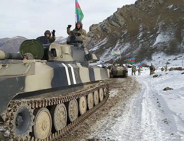 Новые кадры продвижения Азербайджанской Армии в Кельбаджаре