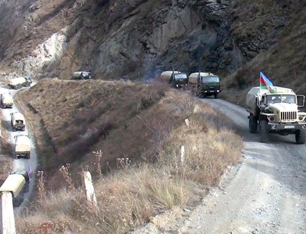 Видеокадры из освобожденных от оккупации сел Кяльбаджарского района —