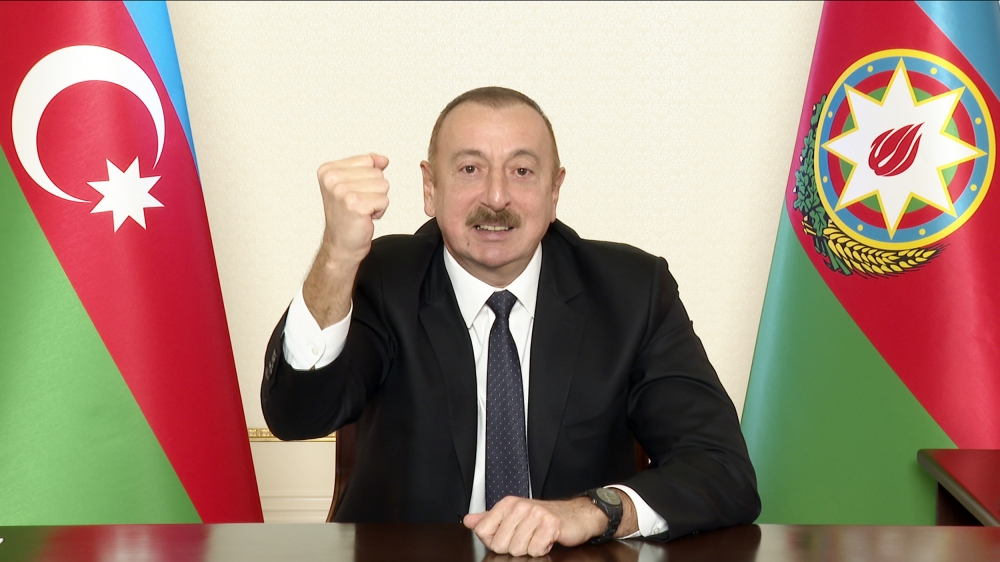 Azerbaijan establishing connection with its integral part, Nakhchivan. Azerbaijan connects with Turkey –