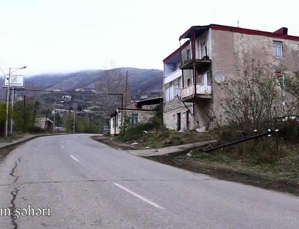 Laçın şəhərinin görüntüləri –