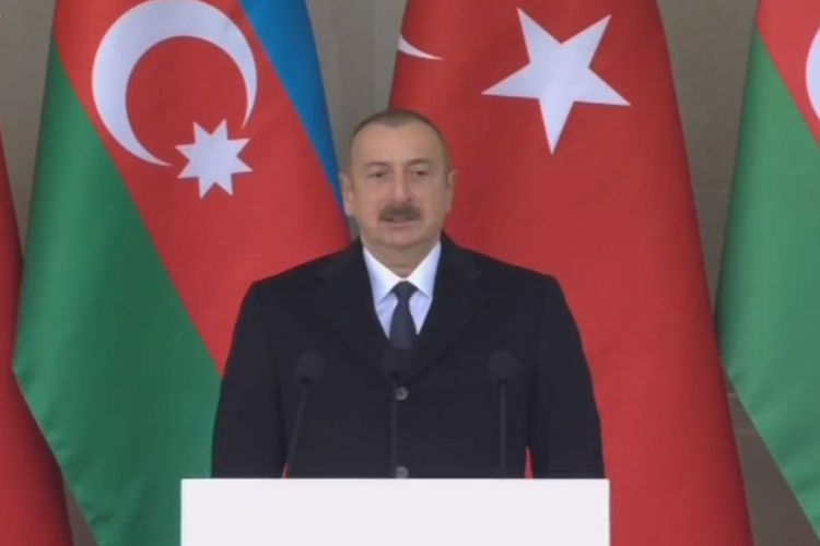 Azerbaijani president: Today – historic day