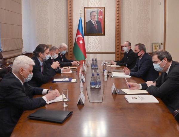 Байрамов встретился с сопредседателями Минской группы