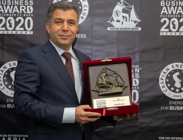 “Azəriqaz” “İlin qaz təminatçısı” mükafatına layiq görüldü –