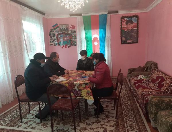 Tərtərdə şəhid Elvin Quluzadənin ailəsi üçün təsərrüfat yaradıldı