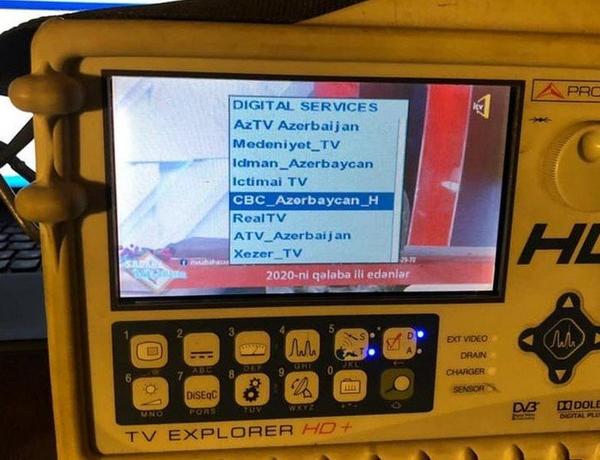 İşğaldan azad olunan ərazilərdə radio-televiziya yayımına başlanıldı