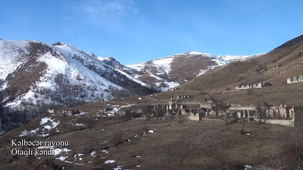 Footage from Otagli village of Kalbajar region