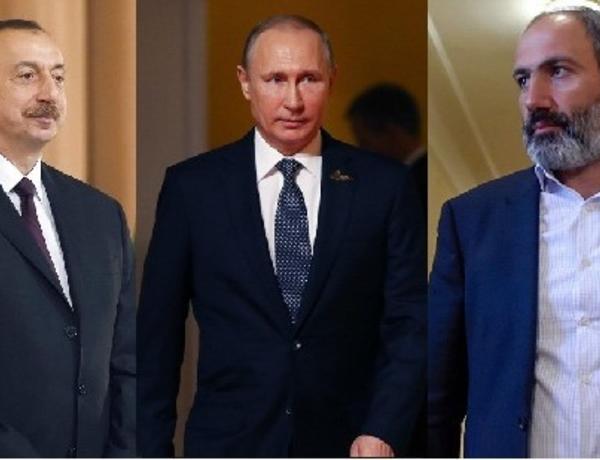 Presidents of Russia, Azerbaijan and Armenian PM to discuss implementation of the statement on Karabakh on Jan. 11 in Moscow
