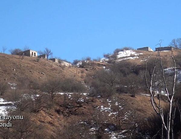 Footage of Shaplar village of Kalbajar