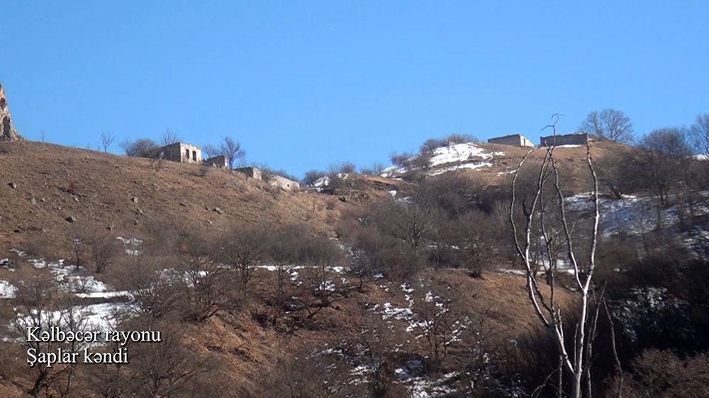 Footage of Shaplar village of Kalbajar