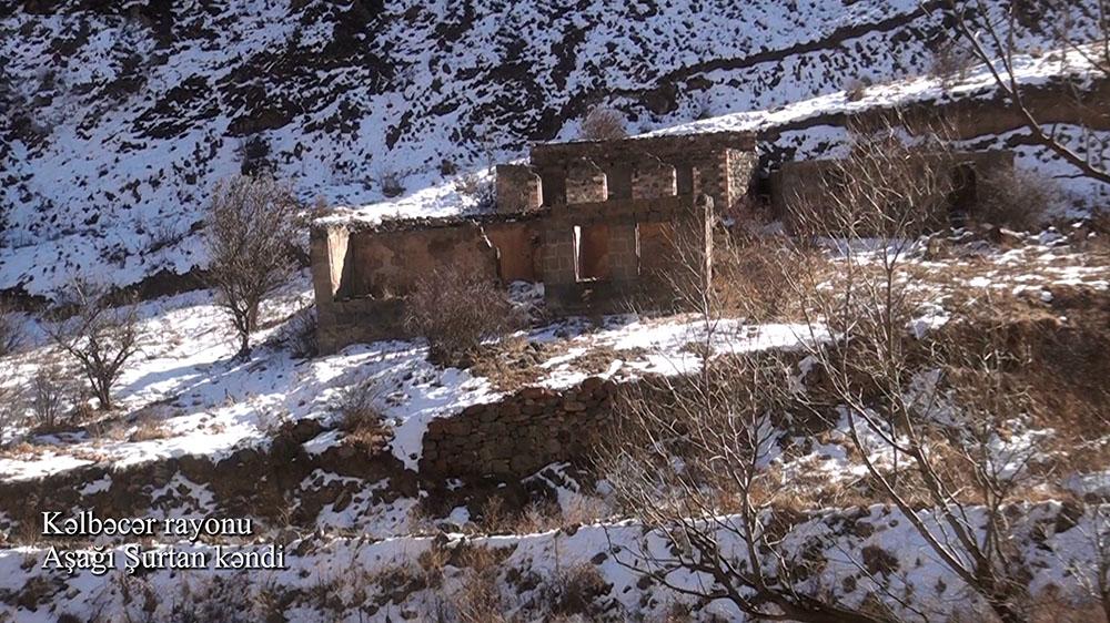 Footage of Ashaghi Shurtan village of Kalbajar