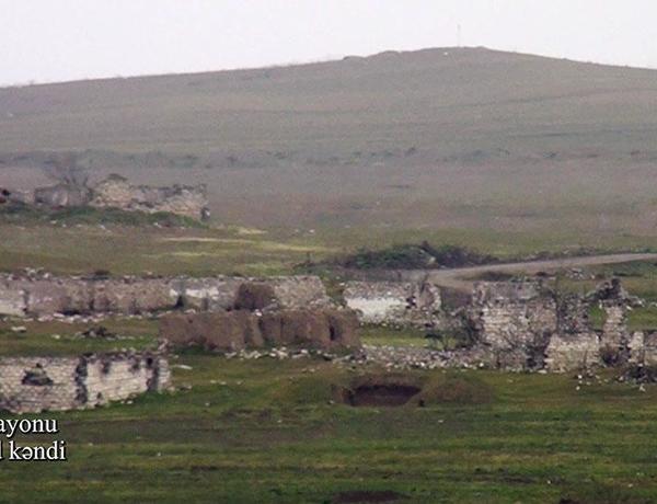 Footage of Garvand village of Fuzuli