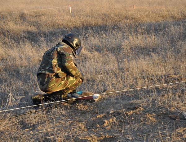 В результате деятельности российских и азербайджанских саперов обезврежено 210 мин —