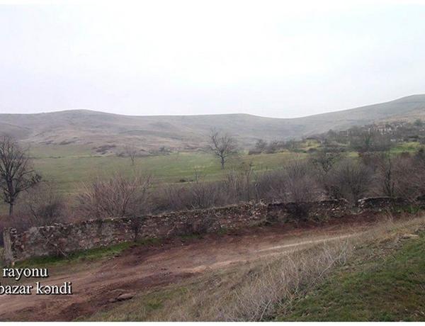 Füzulinin Qarğabazar kəndindən görüntülər –