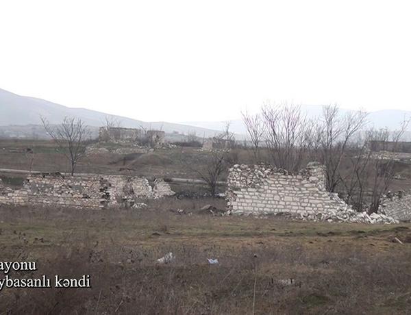 Füzulinin Aşağı Aybasanlı kəndindən videogörüntülər