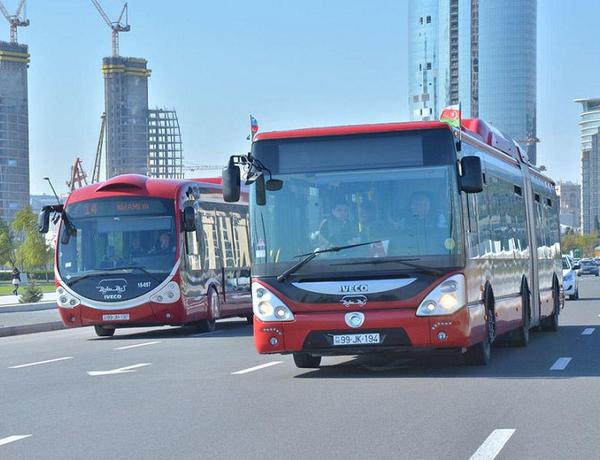 Bakıda 2 marşrut xəttinin hərəkət qrafiki dəyişdirildi