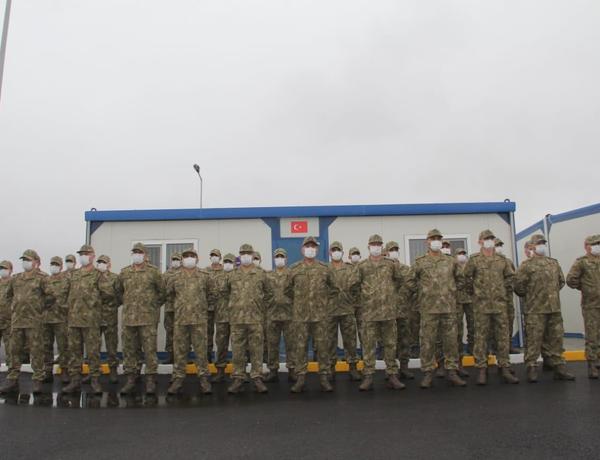 Турецкие военные, которые будут служить в Карабахе, прибыли в Азербайджан —