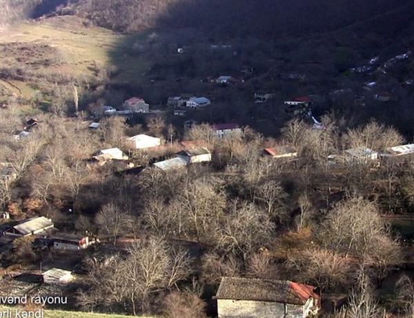 Video footage of Hunarli village of Khojavend region