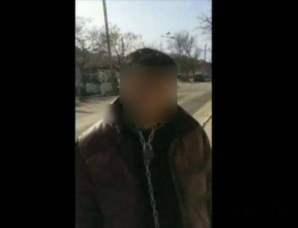 Bakıda kişini zəncirlə bağlayan mağaza sahibi məsuliyyətə cəlb edildi
