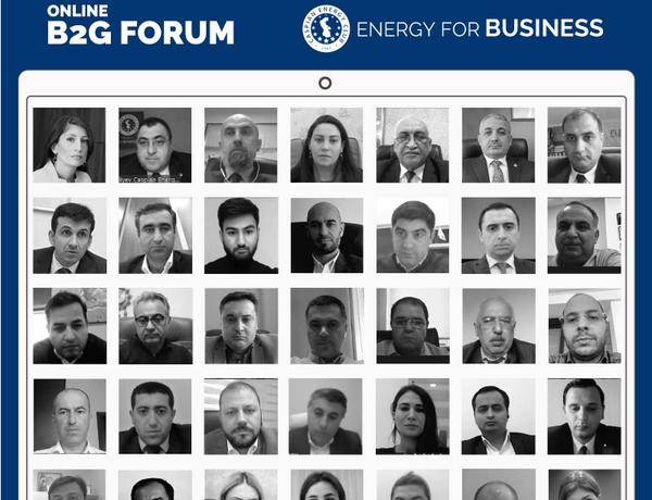 Agentliyin İdarə Heyəti sədrinin müavini “Caspian Energy Club”un “Online B2G Forum”unda iştirak etdi