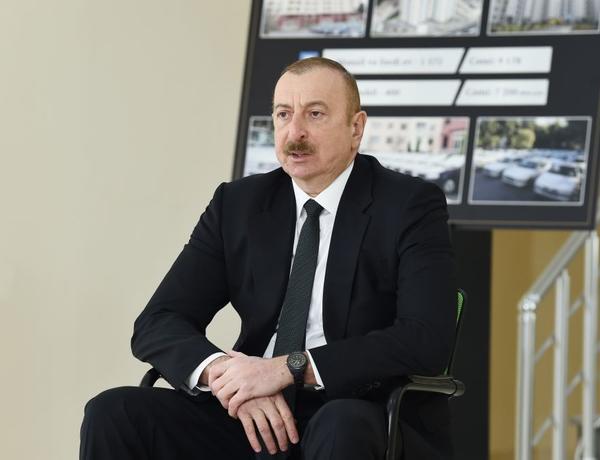 Ильхам Алиев: В июле, когда против нас была совершена провокация на границе, мы также могли перейти в контрнаступление