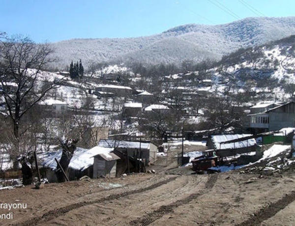 Xocavəndin Çiraquz kəndindən görüntülər