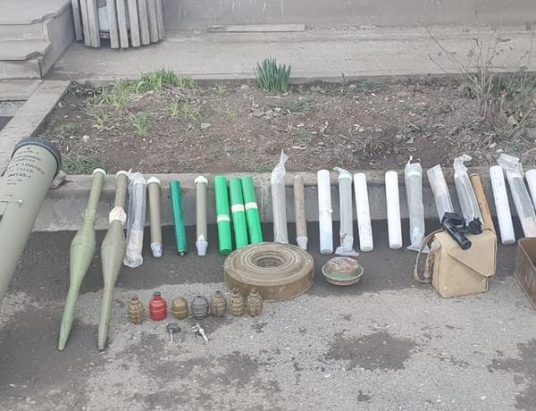Xocavənddə düşmənin atıb qaçdığı silah-sursat aşkarlandı