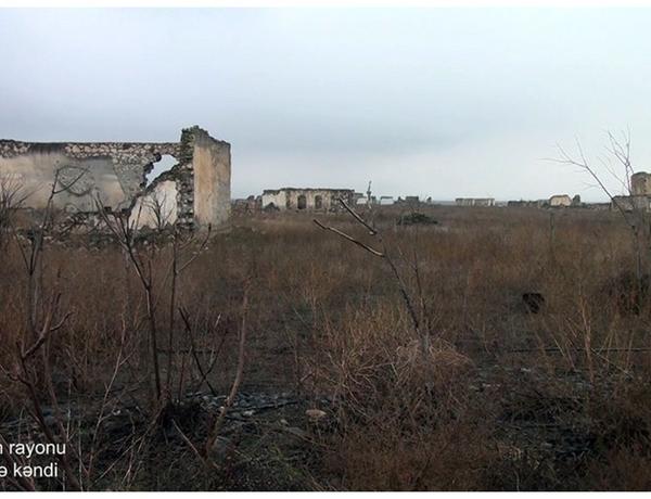 Footage from Gulluja village of Aghdam