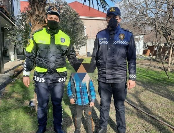 Balakəndə polislər itkin düşən azyaşlını tapdılar