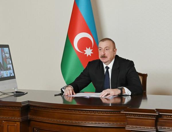 Президент Ильхам Алиев выступил на онлайн Саммите Организации экономического сотрудничества
