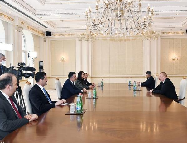President Ilham Aliyev receives delegation led by Turkish Minister of Agriculture and Forestry