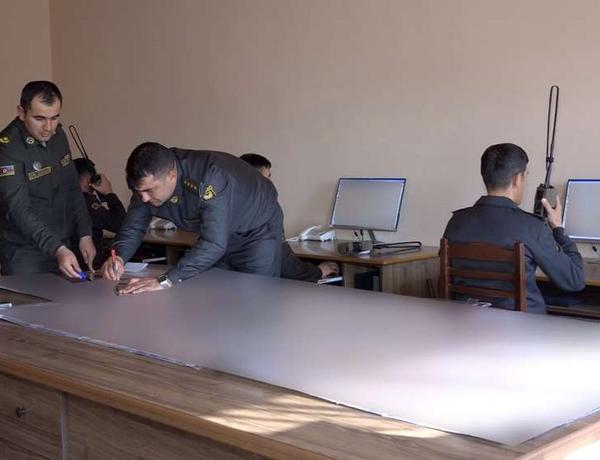 В войсках Нахчыванского гарнизона прошли командно-штабные учения —