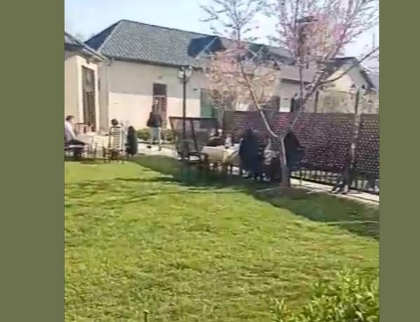 Göyçayda restoranda nişan mərasimi keçirənlər cərimələndi