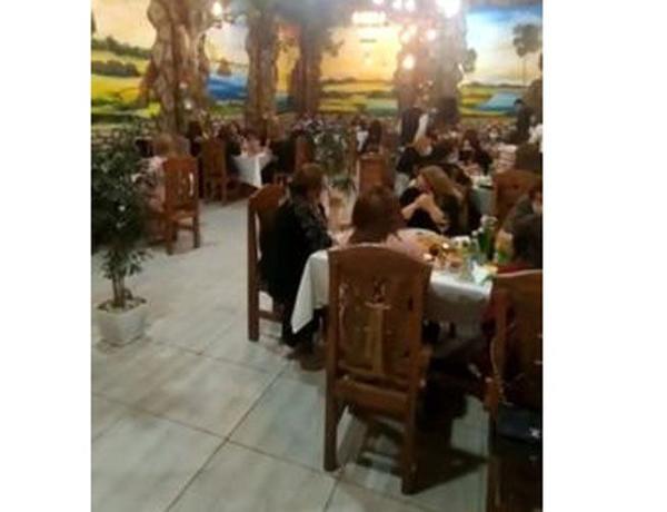 Bakıda restoranda toy edən 40 nəfər cərimələndi –