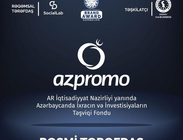 AZPROMO стал официальным партнером Brand Award Azerbaijan
